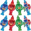 PJ Masks Blowouts - 8 Pkt Fashion