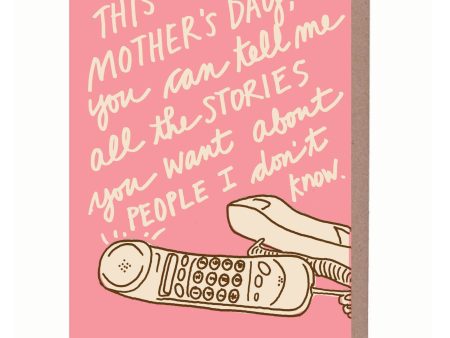 Mom Stories Mother s Day Card For Sale