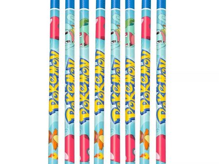 Pokemon Classic Pencils - Pack of 8 For Cheap