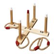 Wooden Quoits Ring Toss Game Hire For Cheap