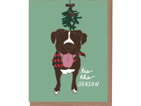 Scratch & Sniff Mistletoe Randy Holiday Card Fashion