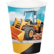 Big Dig Construction Cups - 8 Pkt on Sale