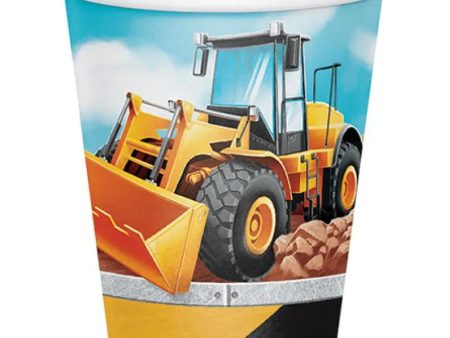 Big Dig Construction Cups - 8 Pkt on Sale