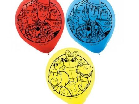 Toy Story 4 Balloons - Pack of 6 Supply