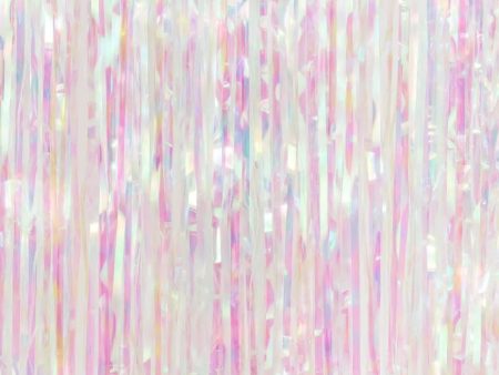 Iridescent Foil Backdrop Curtain - 2m x 90cm Hot on Sale