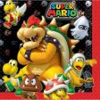 Super Mario Brothers Napkins - Lunch 16 Pkt on Sale