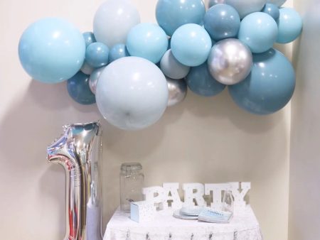 Stormcloud Balloon Garland by Pop Balloons For Cheap