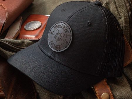 GiantMouse Trucker Cap - Blackout Hot on Sale