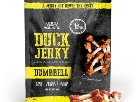 20% OFF: Absolute Holistic Duck Dumbbell Grain Free Dog Treat 100g Supply